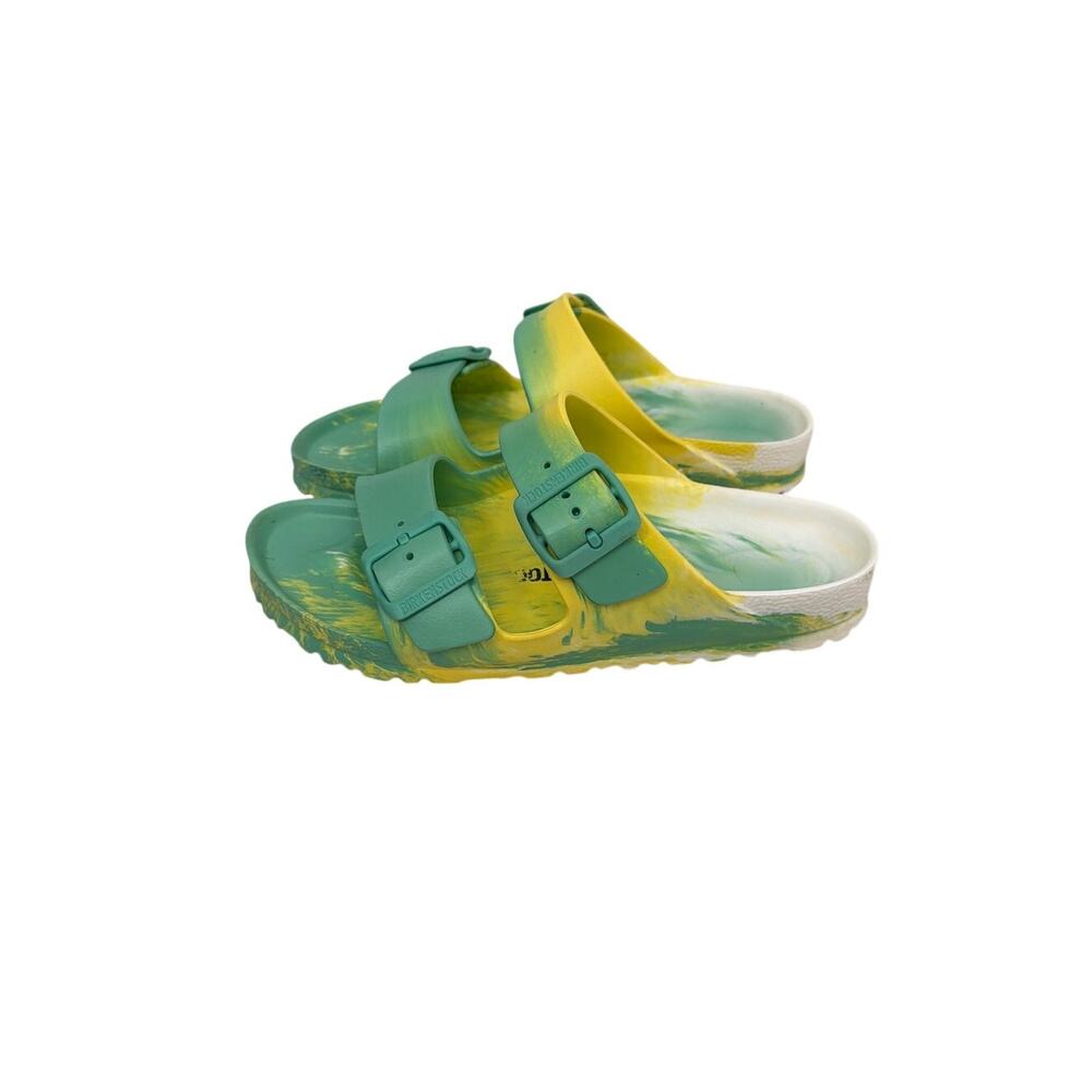 Birkenstock Arizona EVA Green Yellow Slip On Sandal Size Women's 6.5